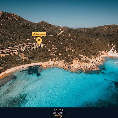 Villa Perdalonga Teulada Bagian luar foto